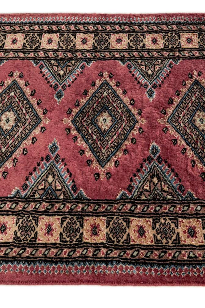 2' 7 x 3' 8 Hand Knotted Bokhara Rug
