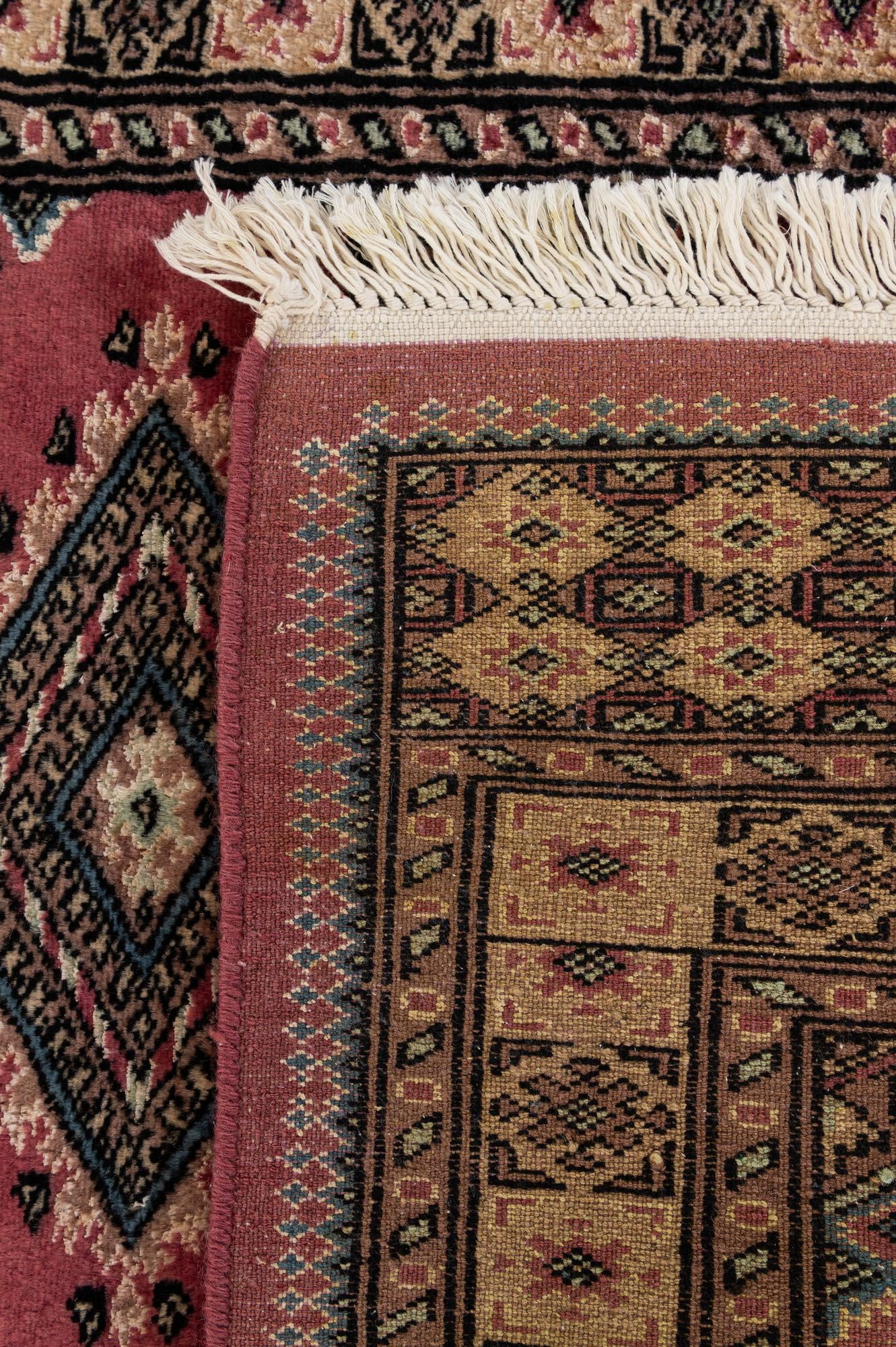 2' 7 x 3' 8 Hand Knotted Bokhara Rug