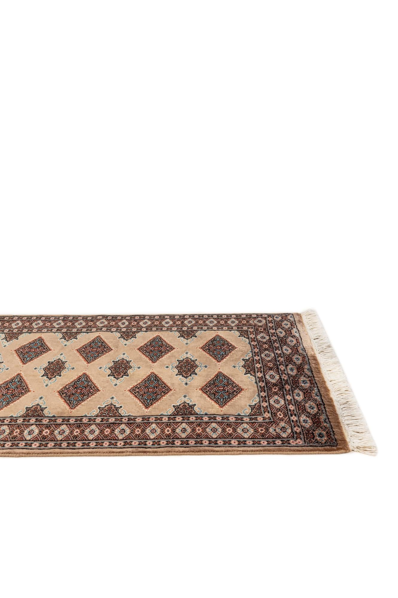 2' 6 x 3' 10 Hand Knotted Bokhara Wool Rug