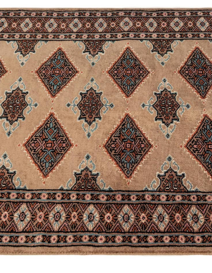 Detail image of 2' 6 x 3' 10  Hand Knotted Bokhara Wool Rug