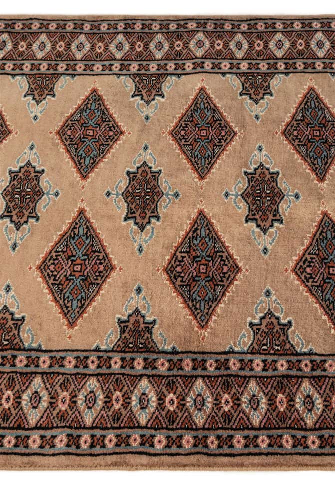 2' 6 x 3' 10 Hand Knotted Bokhara Wool Rug