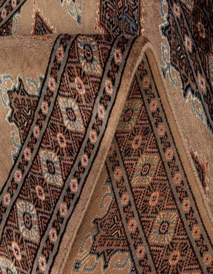 Detail image of 2' 6 x 3' 10  Hand Knotted Bokhara Wool Rug