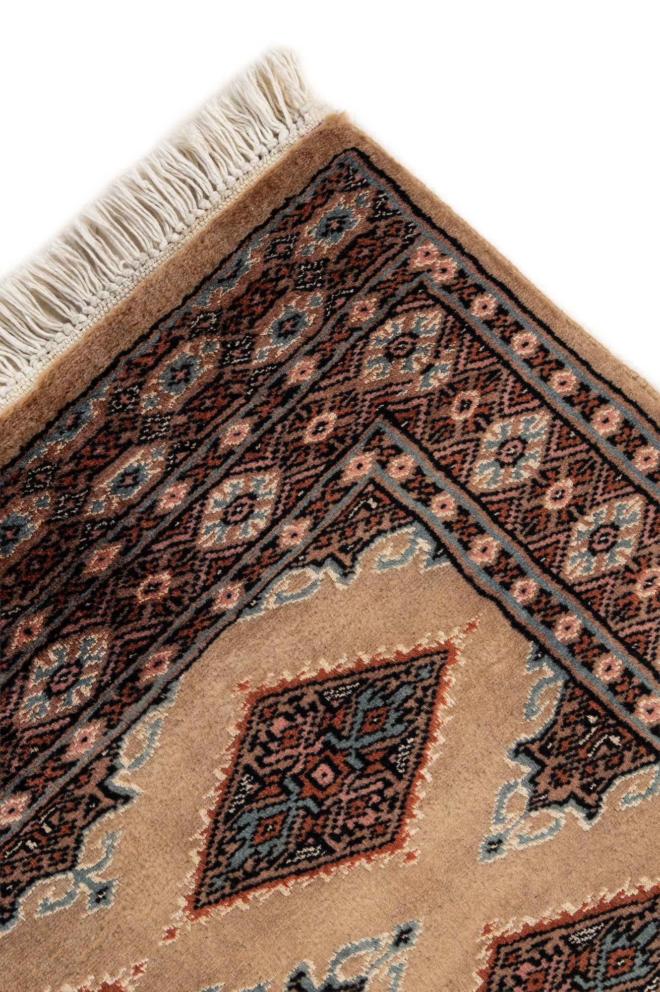 2' 6 x 3' 10 Hand Knotted Bokhara Wool Rug