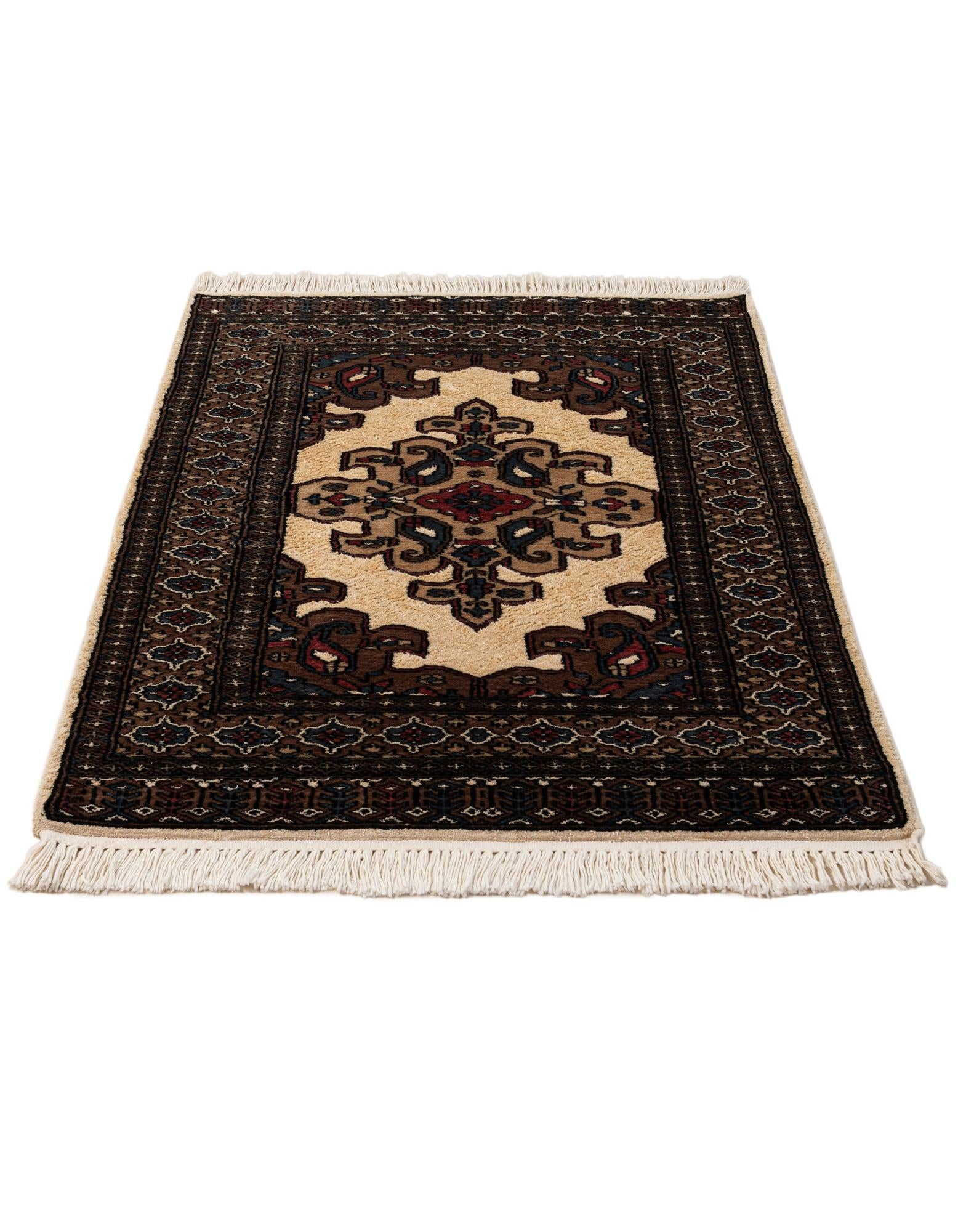 2' 6 x 4' 3 Hand Knotted Bokhara Rug
