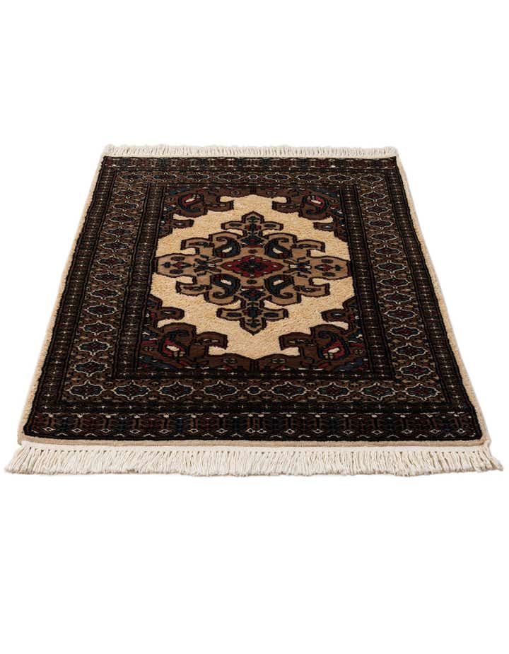 2' 6 x 4' 3 Hand Knotted Bokhara Rug