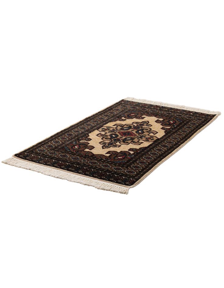 Detail image of 2' 6 x 4' 3 Hand Knotted Bokhara Rug