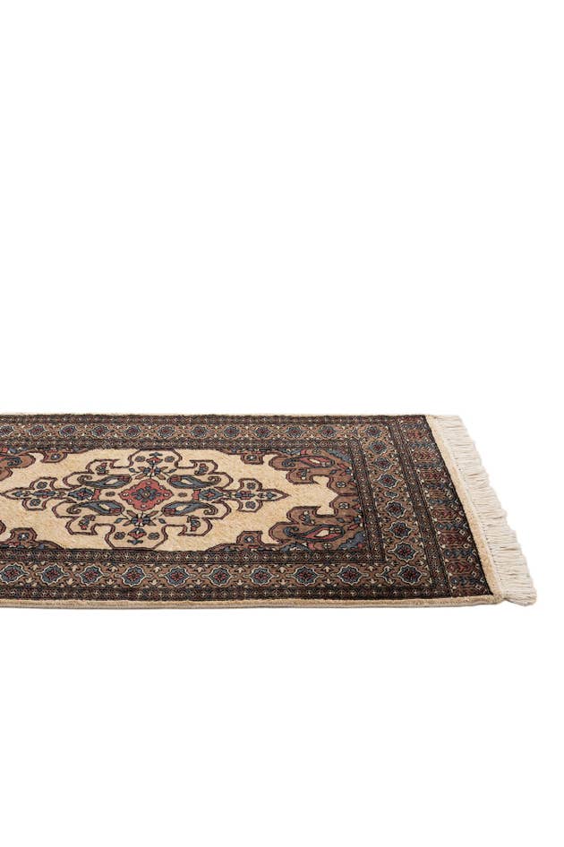 Detail image of 2' 6 x 4' 3 Hand Knotted Bokhara Rug