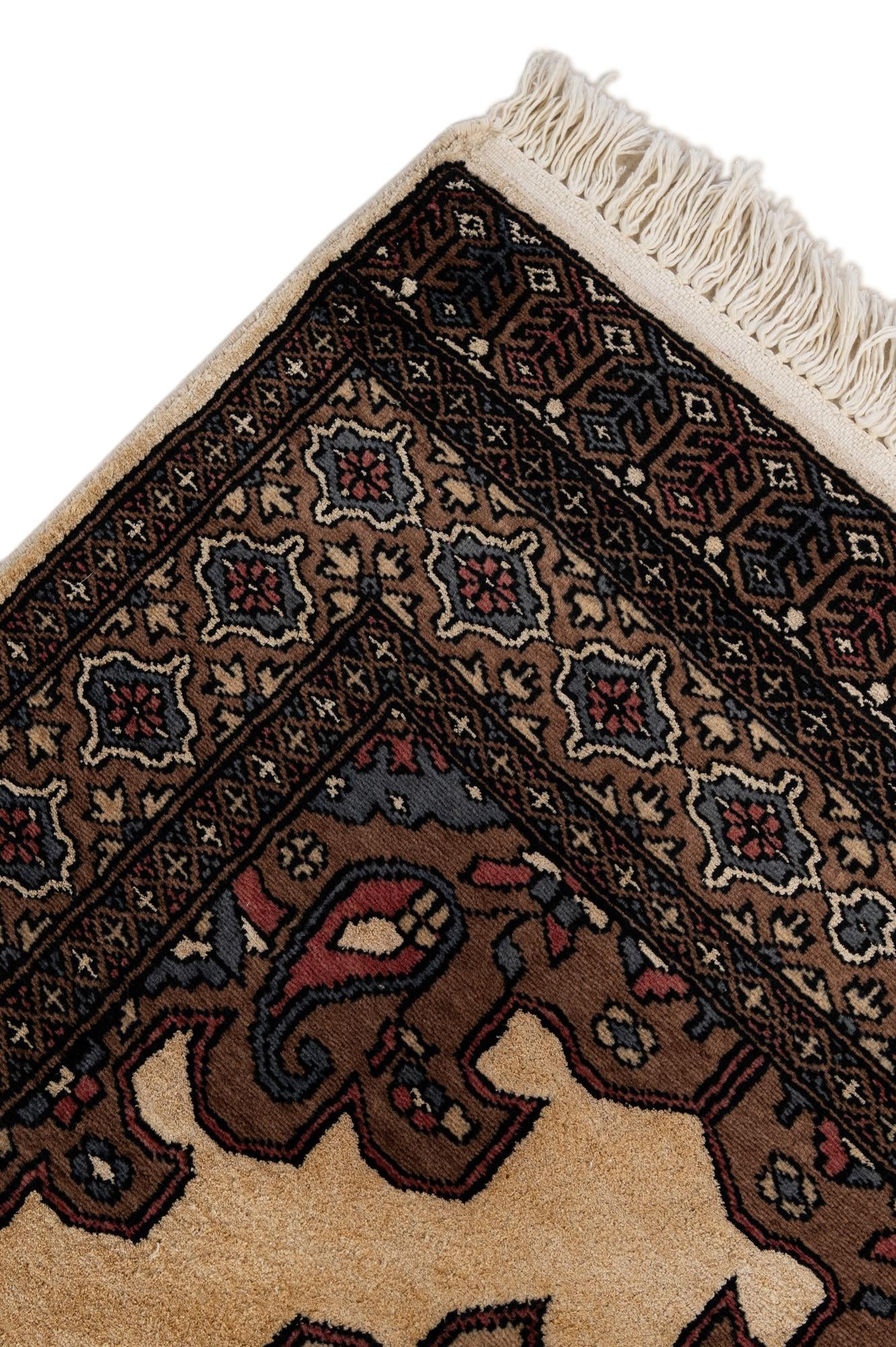 2' 6 x 4' 3 Hand Knotted Bokhara Rug