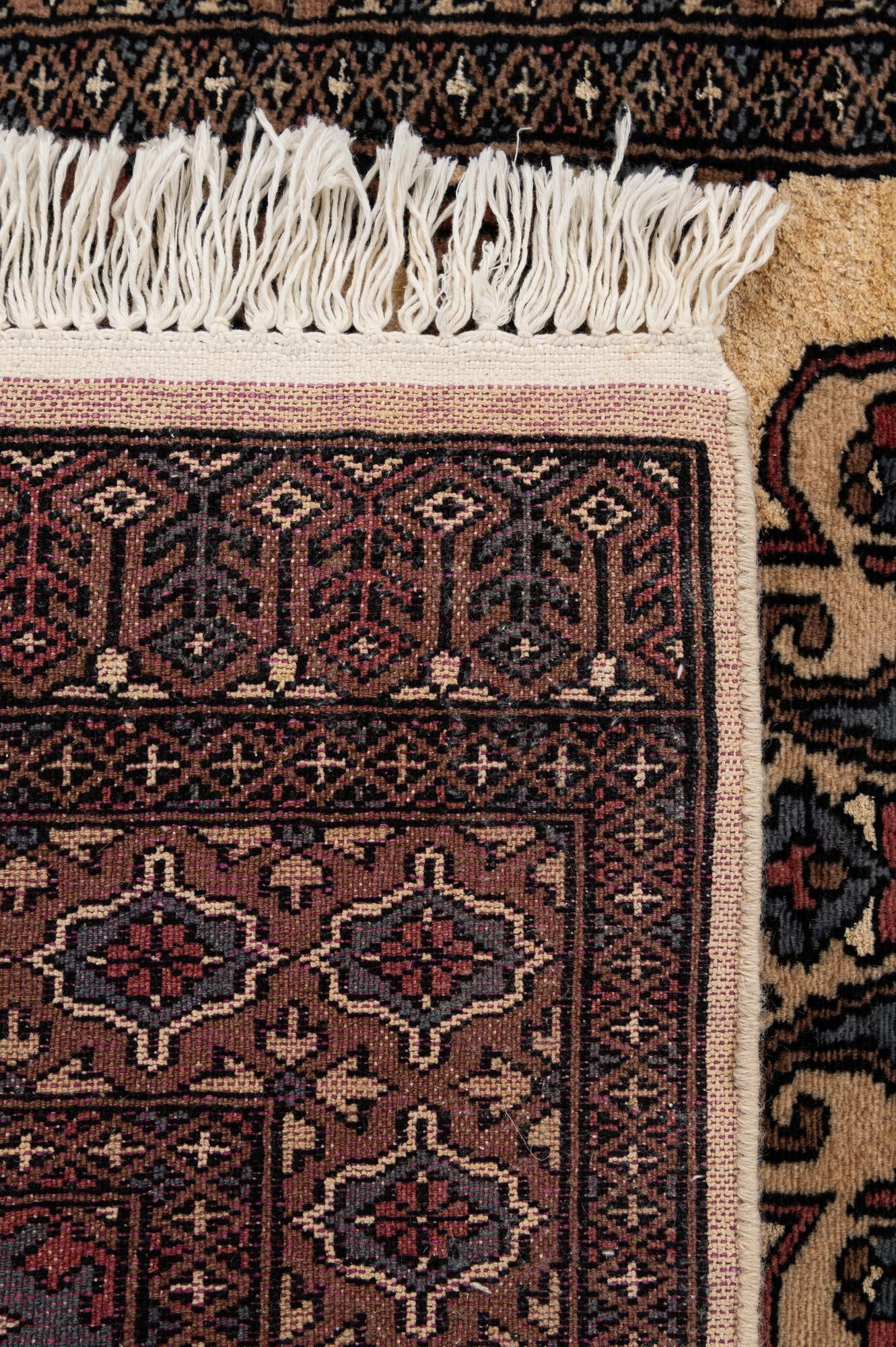 2' 6 x 4' 3 Hand Knotted Bokhara Rug