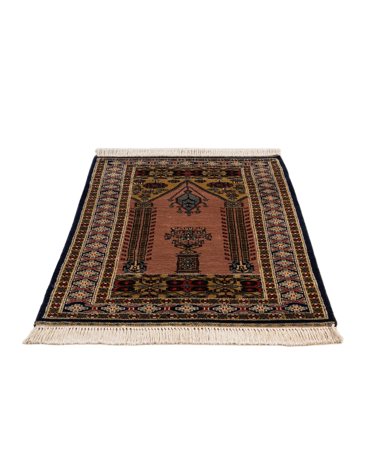 2' 8 x 4' 2 Hand Knotted Bokhara Wool Rug