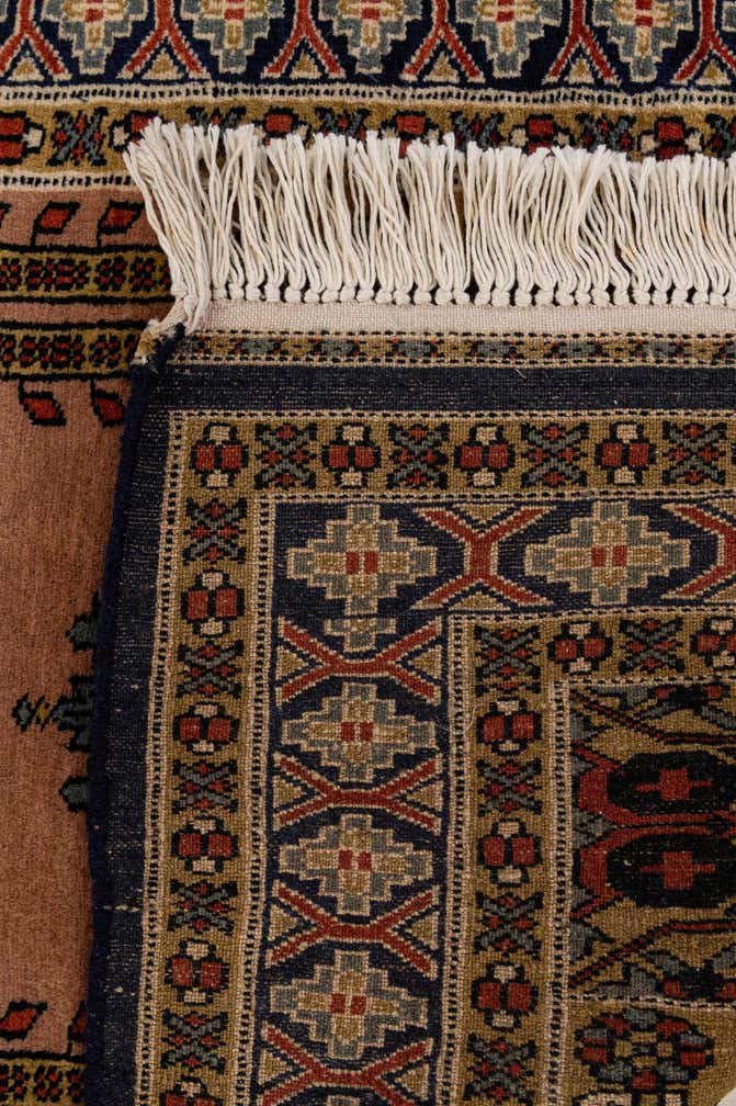 2' 8 x 4' 2 Hand Knotted Bokhara Wool Rug