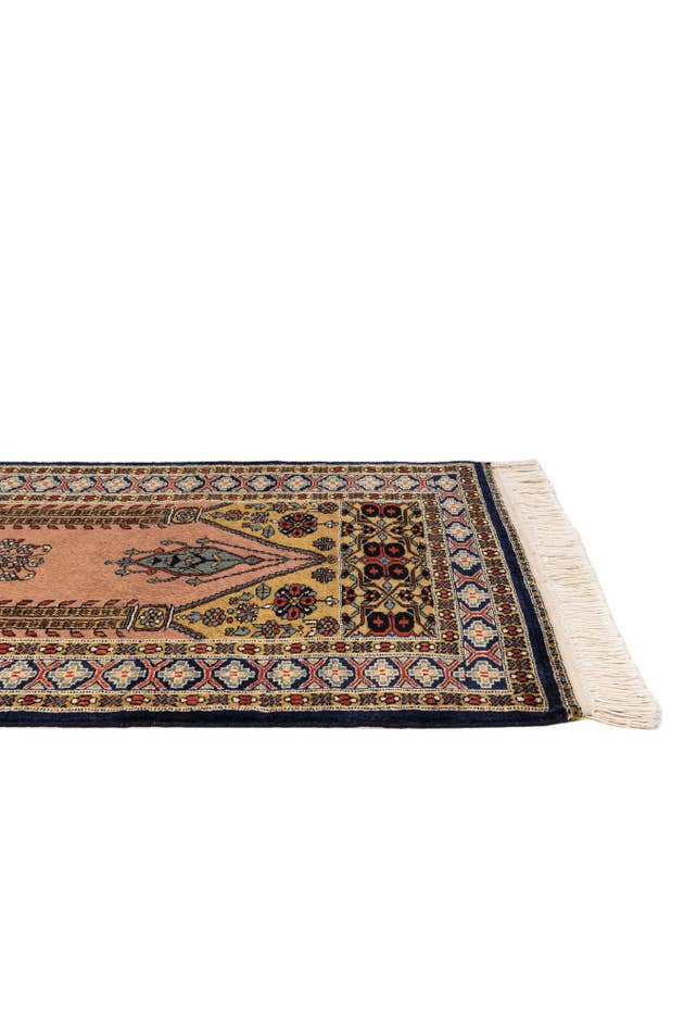 Detail image of 2' 8 x 4' 2 Hand Knotted Bokhara Wool Rug