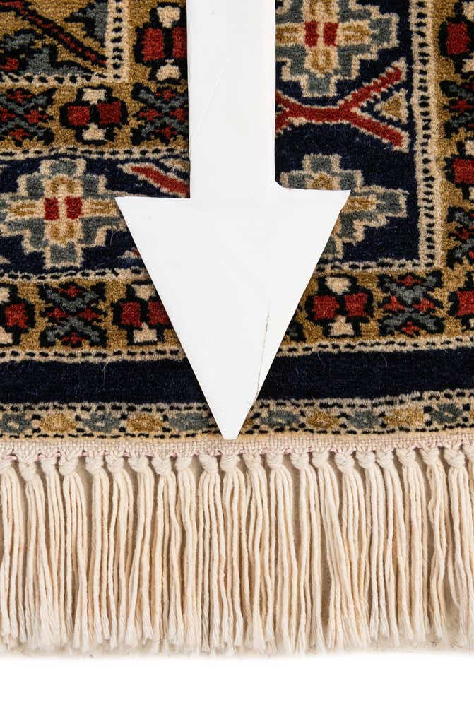 2' 8 x 4' 2 Hand Knotted Bokhara Wool Rug