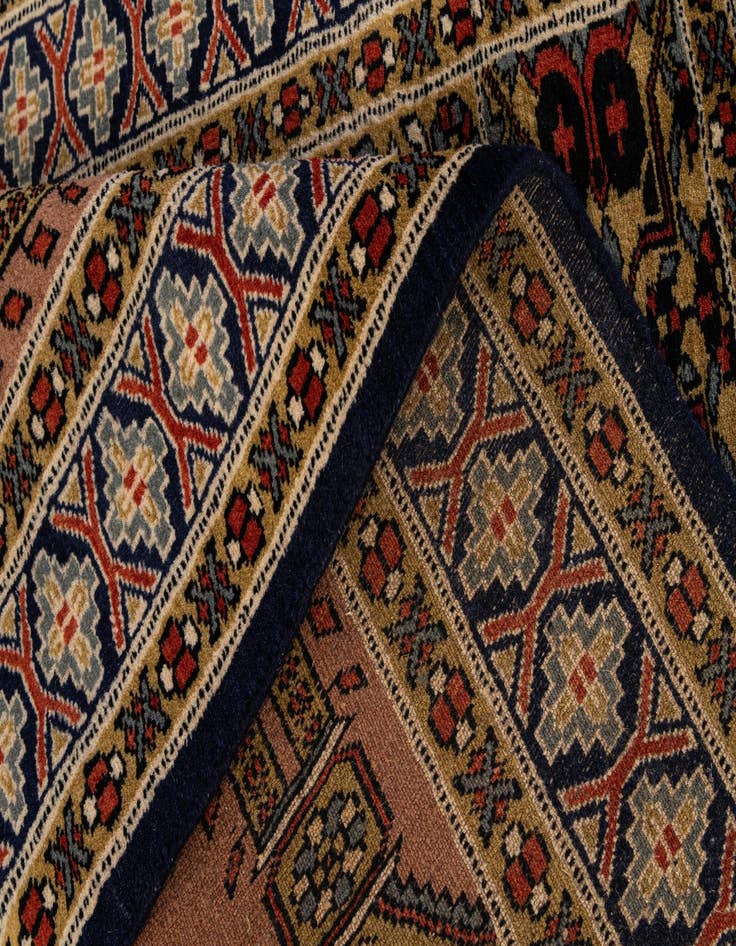 Detail image of 2' 8 x 4' 2  Hand Knotted Bokhara Wool Rug