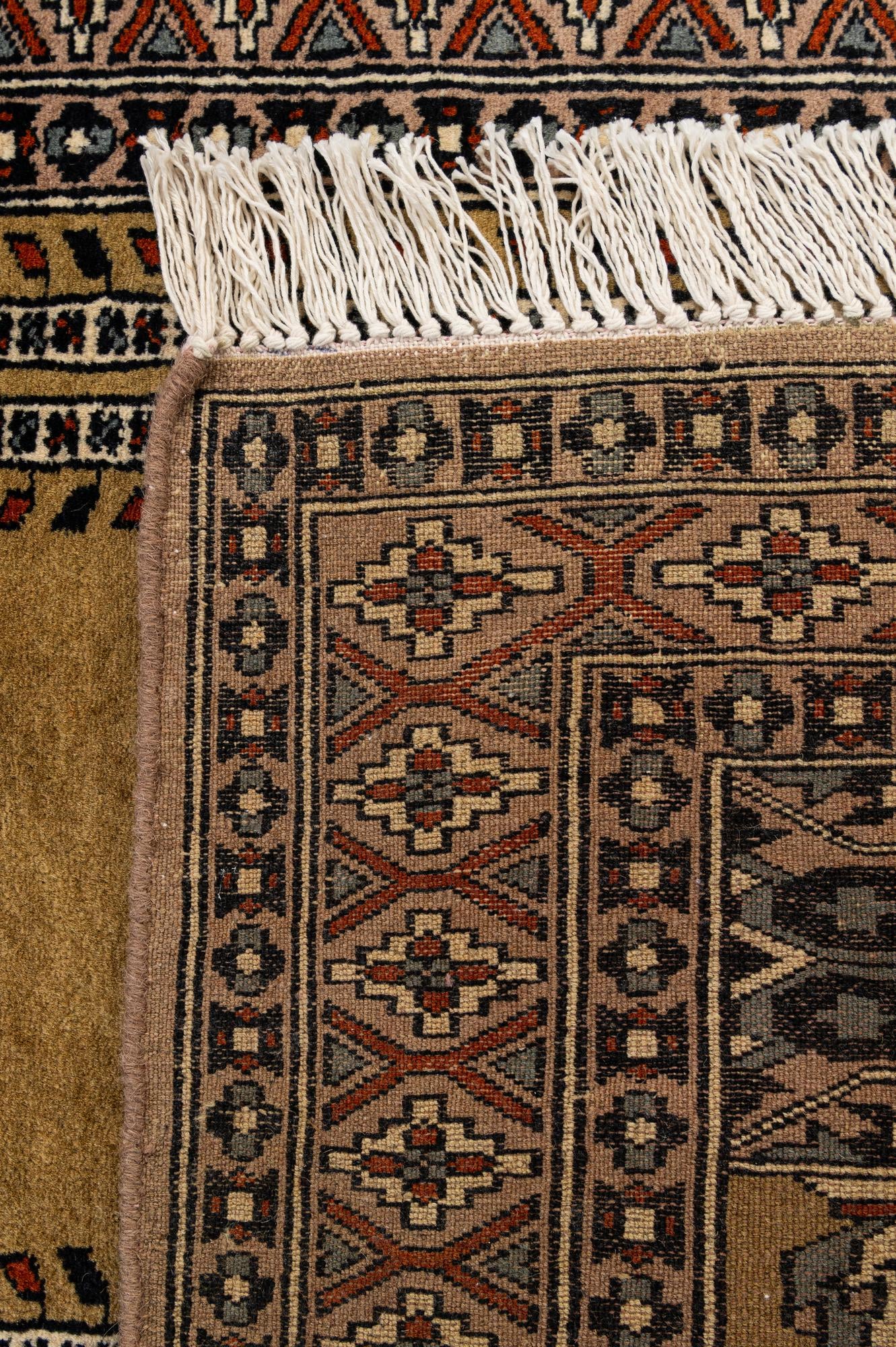 2' 8 x 3' 10 Hand Knotted Bokhara Wool Rug