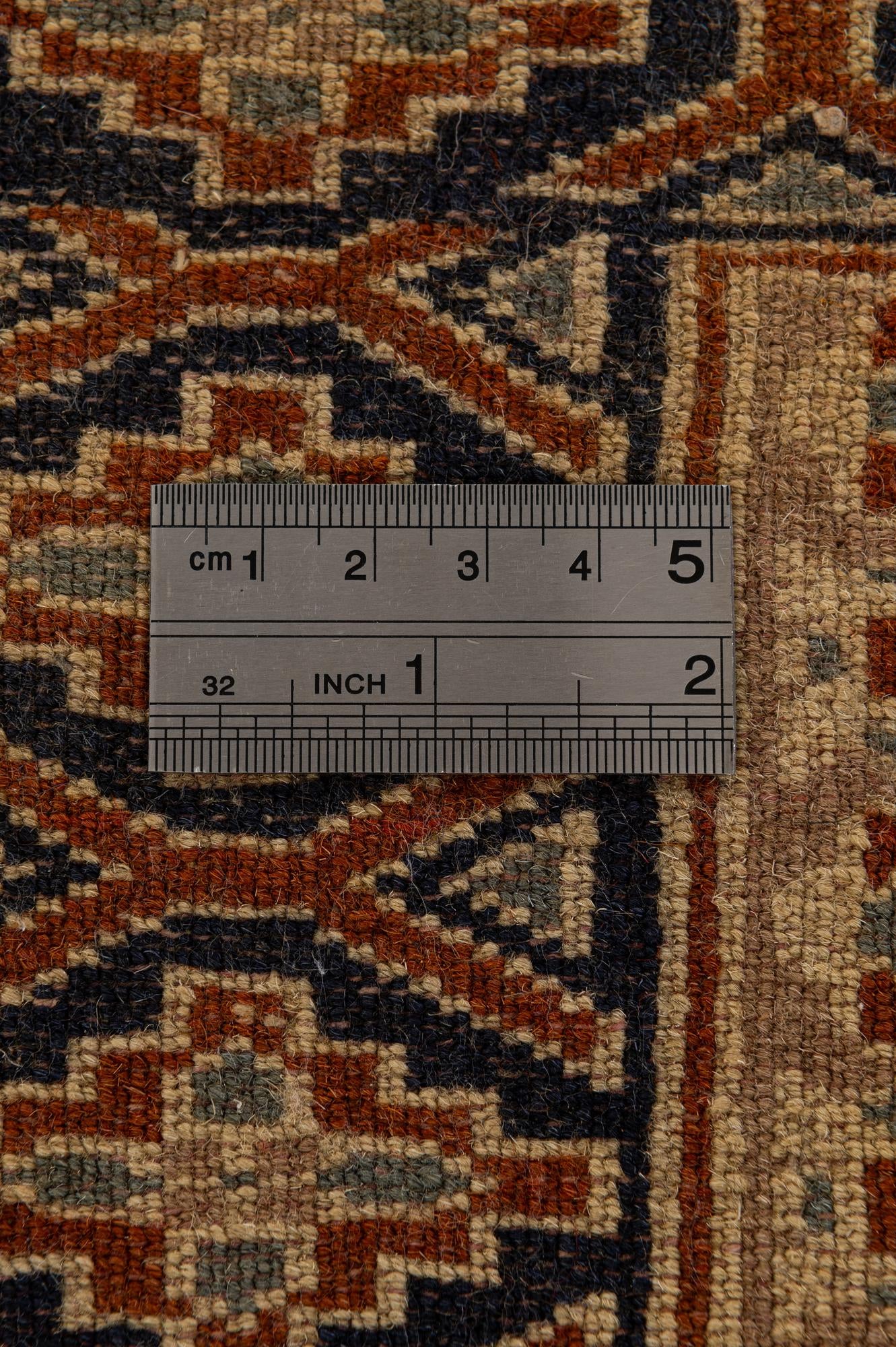 2' 6 x 4' 4 Hand Knotted Bokhara Wool Rug
