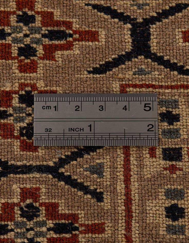 Detail image of 2' 7 x 4' 2  Hand Knotted Bokhara Wool Rug