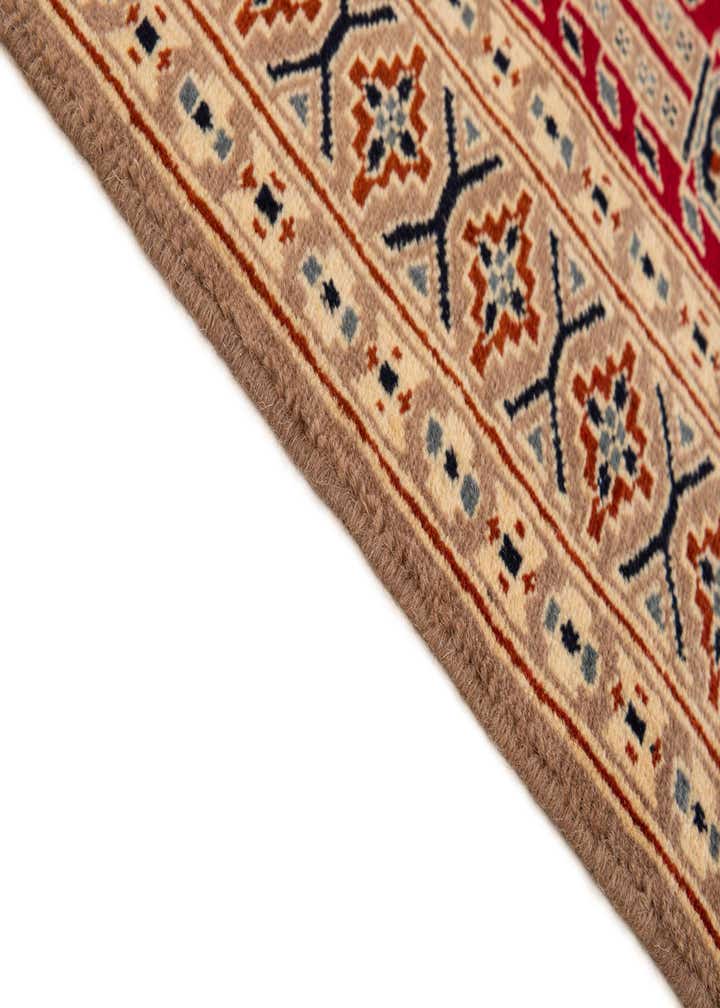 2' 7 x 4' 2 Hand Knotted Bokhara Wool Rug