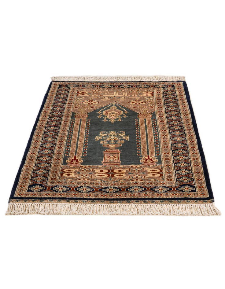 Detail image of 2' 9 x 4' 1  Hand Knotted Bokhara Wool Rug