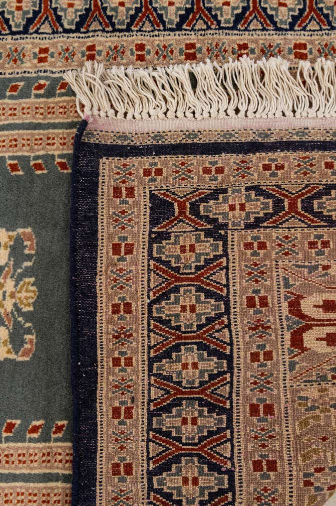2' 9 x 4' 1 Hand Knotted Bokhara Wool Rug