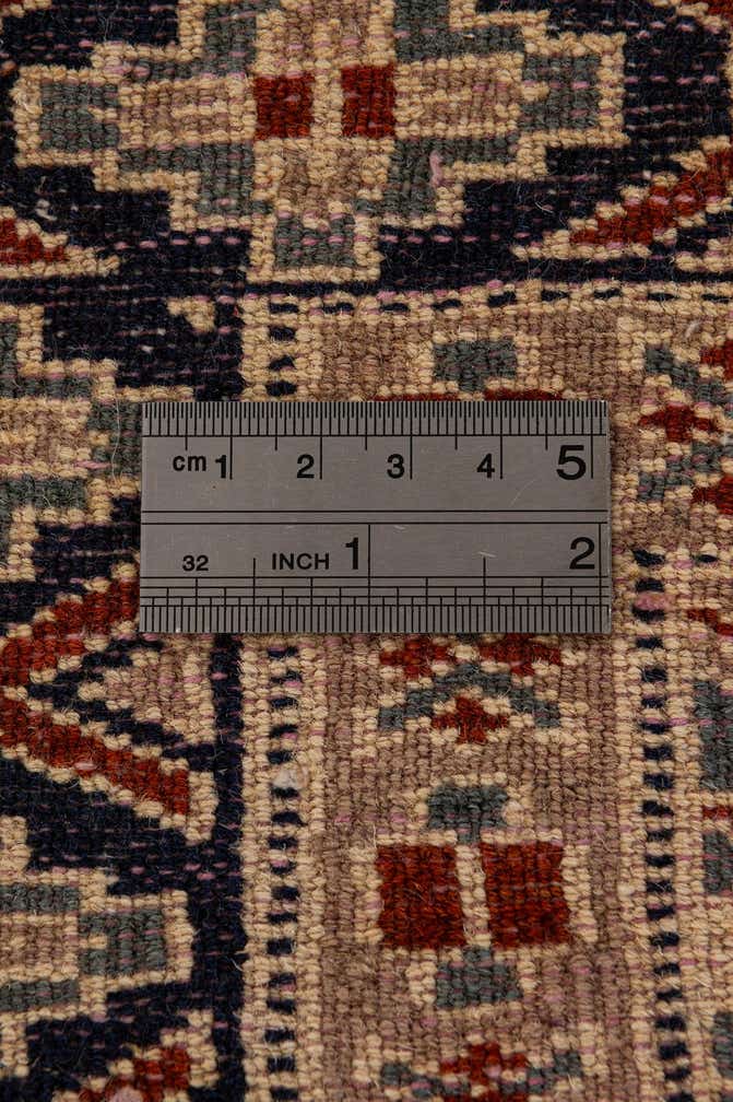 2' 9 x 4' 1 Hand Knotted Bokhara Wool Rug