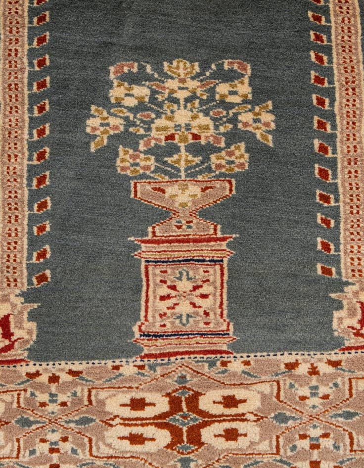 Detail image of 2' 9 x 4' 1  Hand Knotted Bokhara Wool Rug