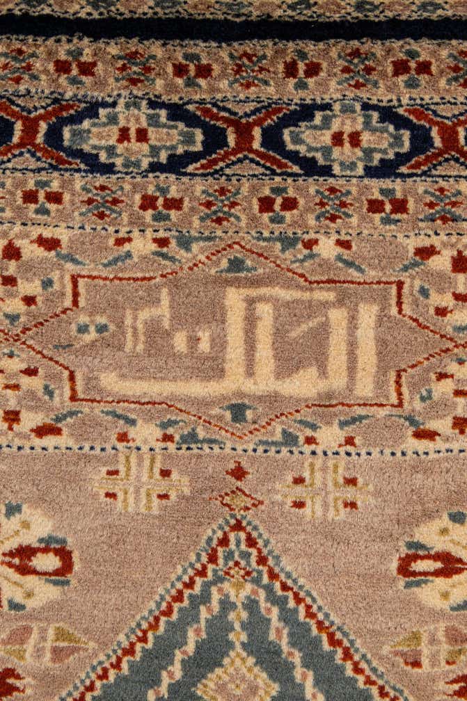 2' 9 x 4' 1 Hand Knotted Bokhara Wool Rug