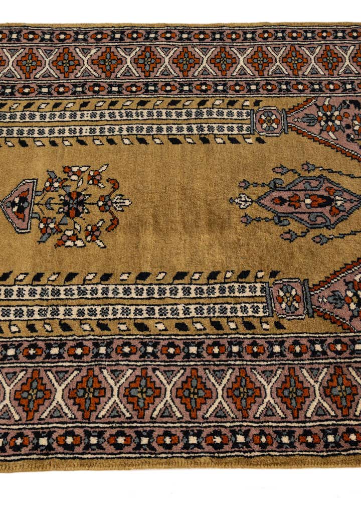 2' 7 x 4' 3 Hand Knotted Bokhara Wool Rug