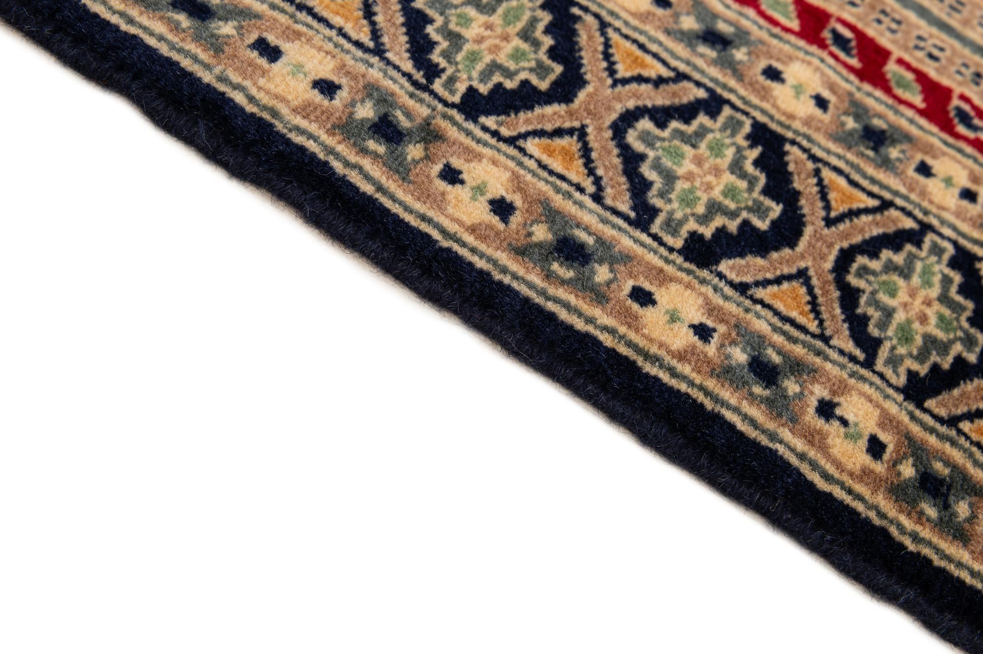 2' 8 x 4' 4 Hand Knotted Bokhara Wool Rug