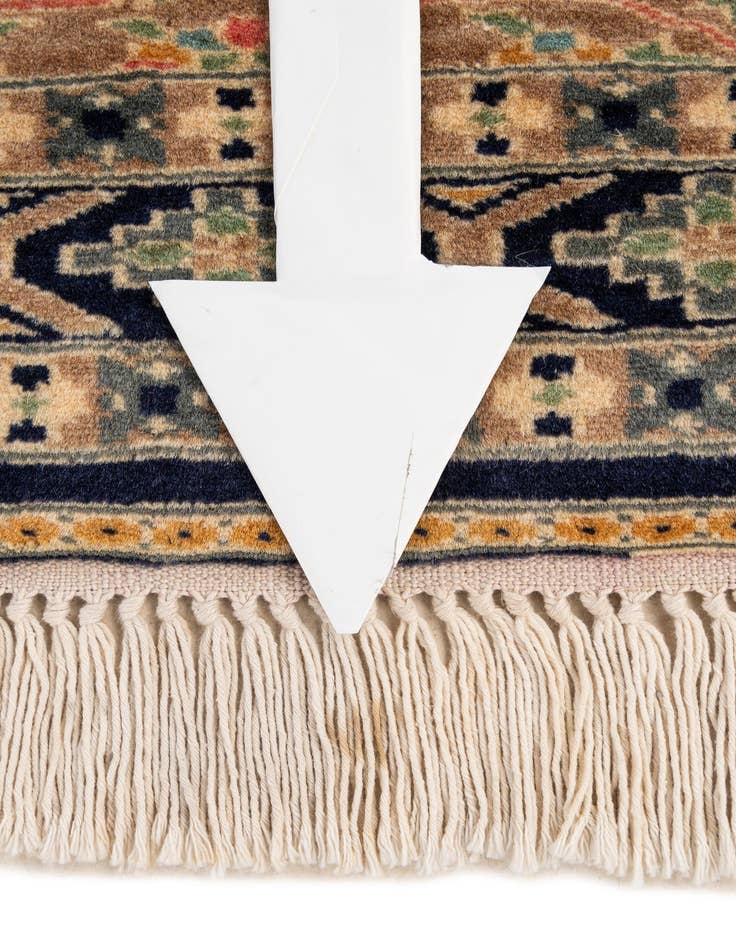 Detail image of 2' 8 x 4' 4  Hand Knotted Bokhara Wool Rug