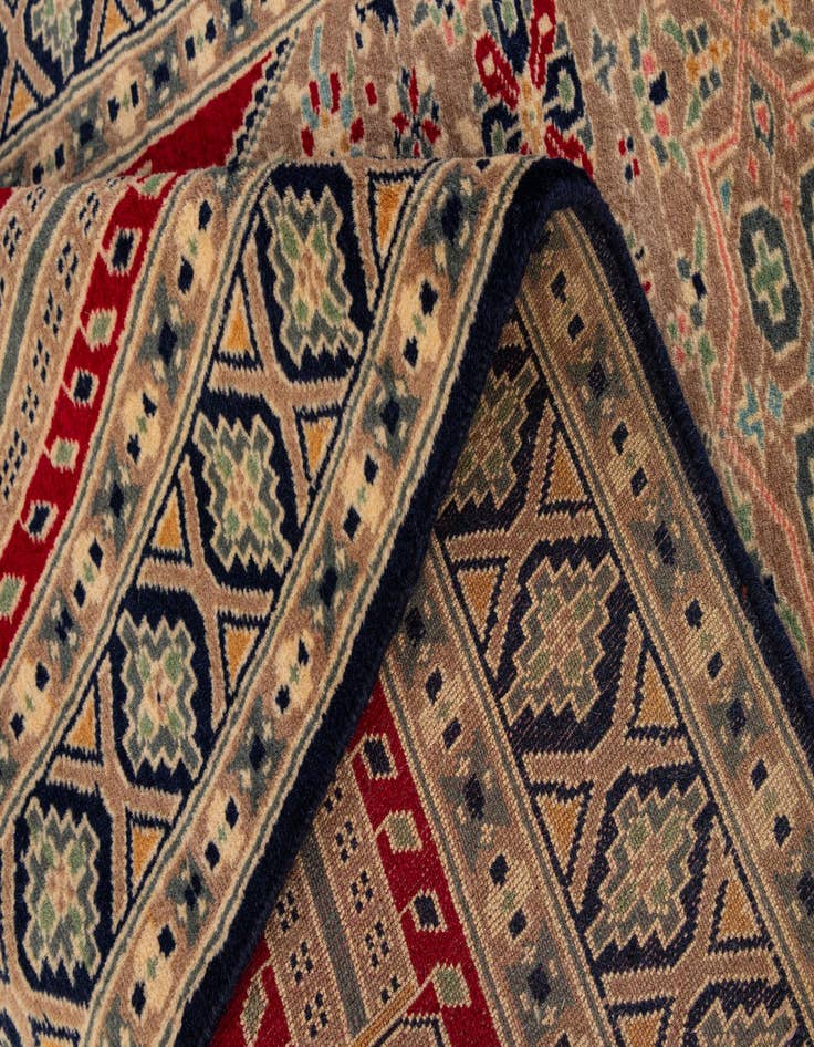 Detail image of 2' 8 x 4' 4  Hand Knotted Bokhara Wool Rug