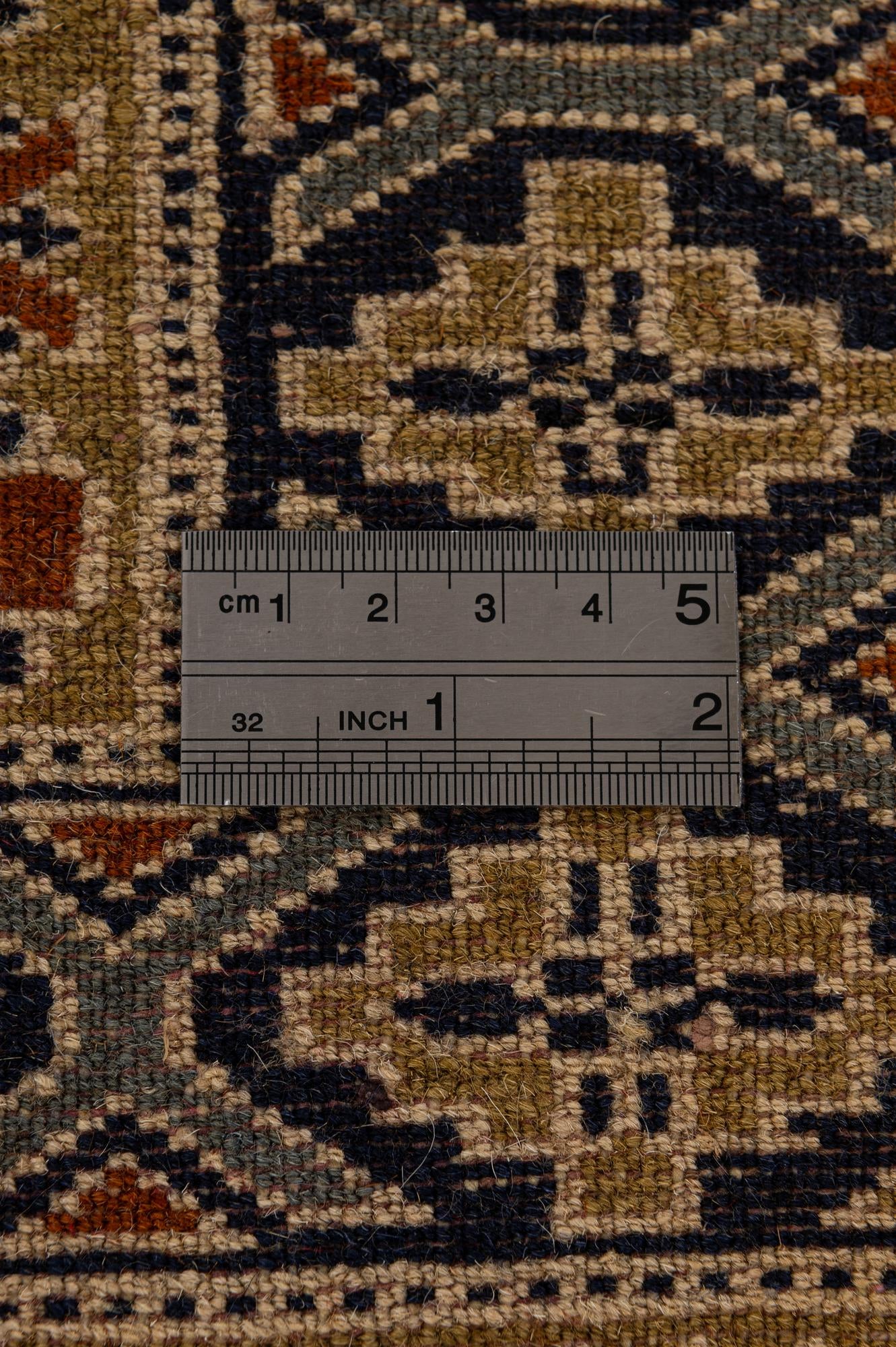 2' 7 x 4' 2 Hand Knotted Bokhara Wool Rug