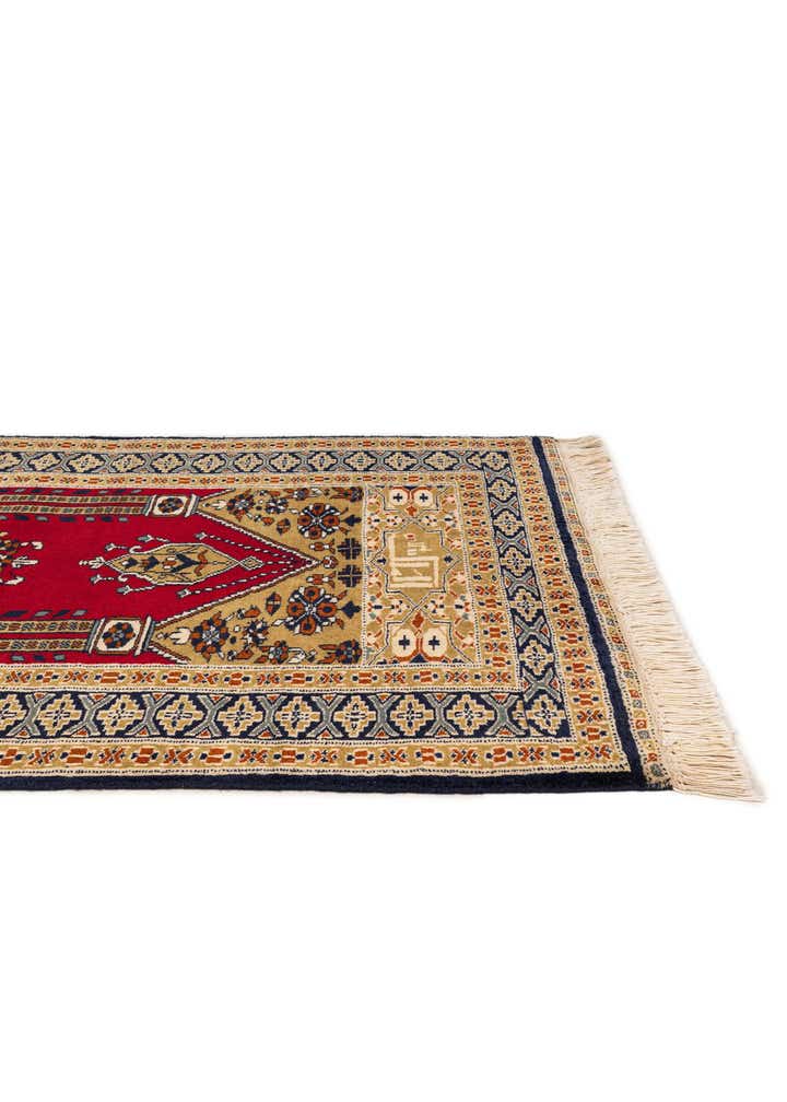 2' 7 x 4' 2 Hand Knotted Bokhara Wool Rug