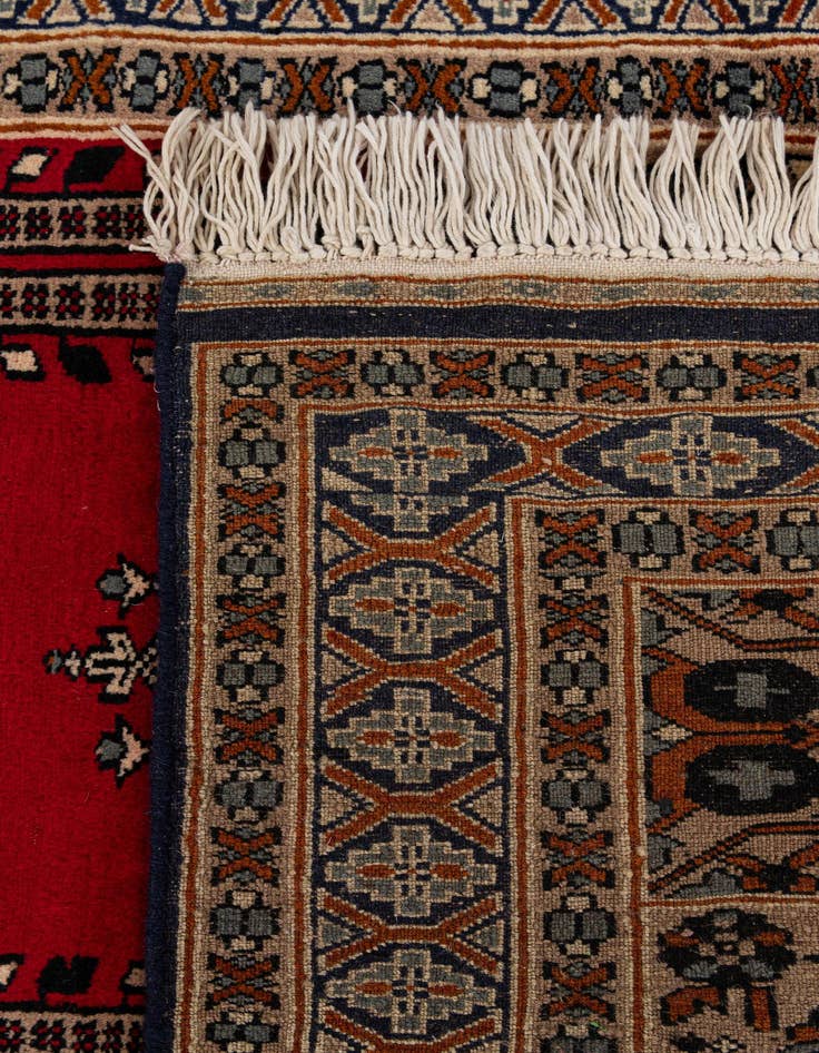 Detail image of 2' 9 x 4' 6  Hand Knotted Bokhara Wool Rug