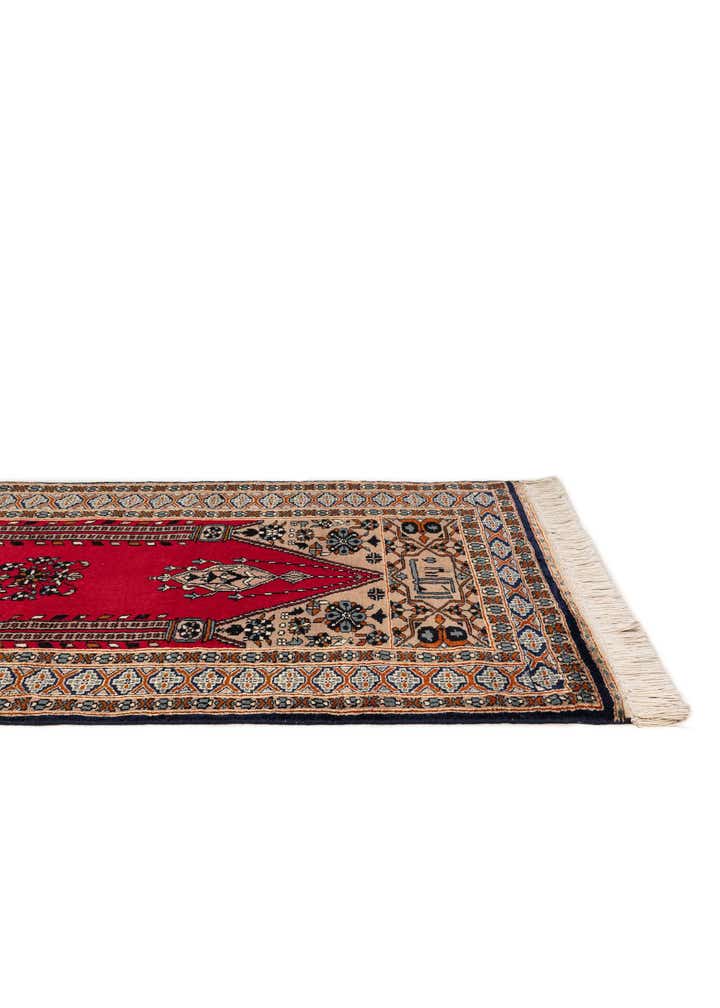 2' 9 x 4' 6 Hand Knotted Bokhara Wool Rug