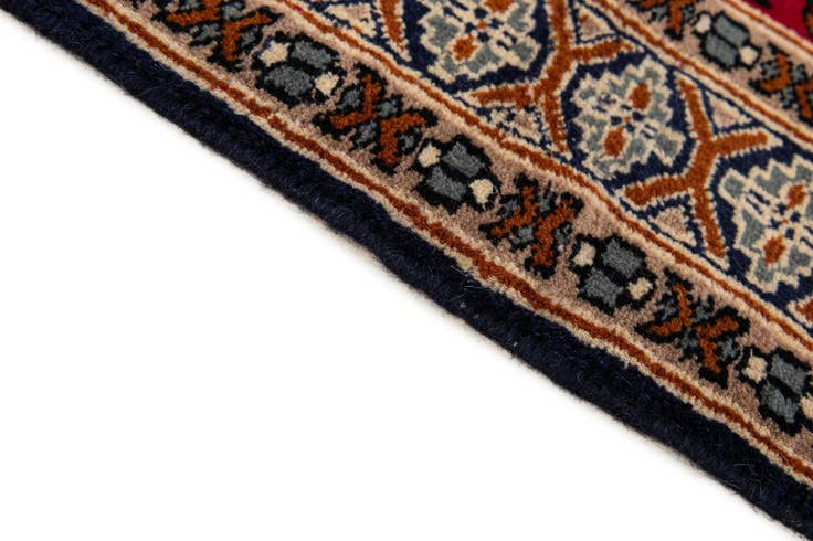 Detail image of 2' 9 x 4' 6 Hand Knotted Bokhara Wool Rug
