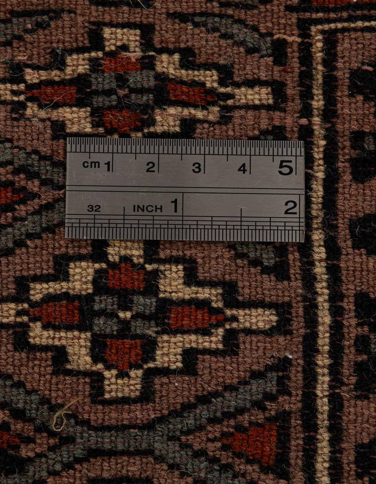 Detail image of 2' 7 x 4' 3  Hand Knotted Bokhara Wool Rug
