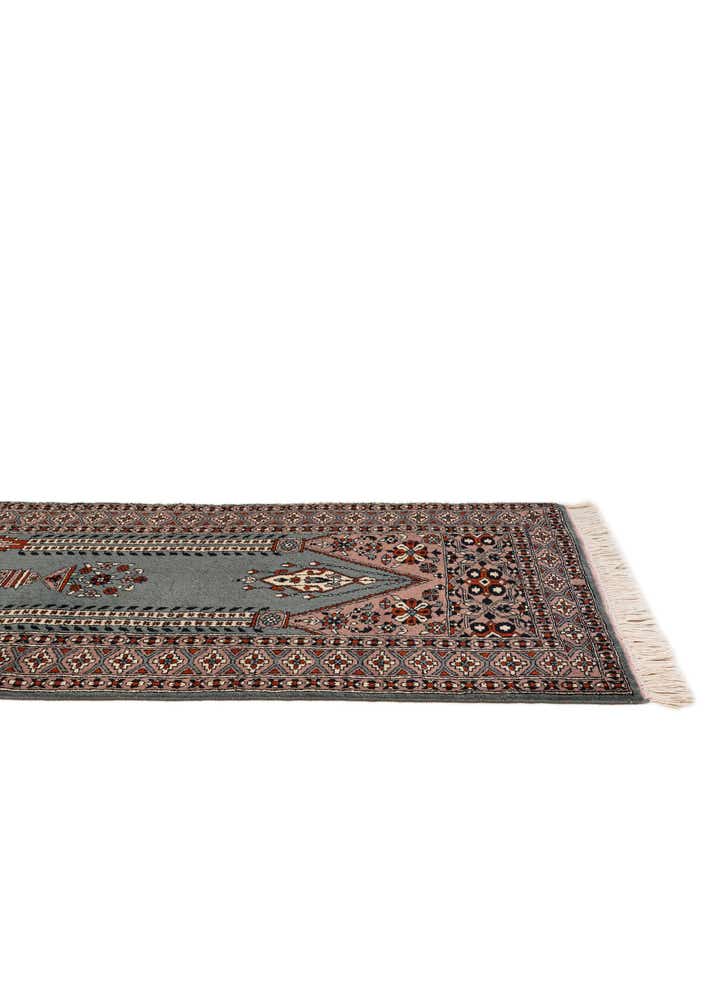 2' 7 x 4' 3 Hand Knotted Bokhara Wool Rug