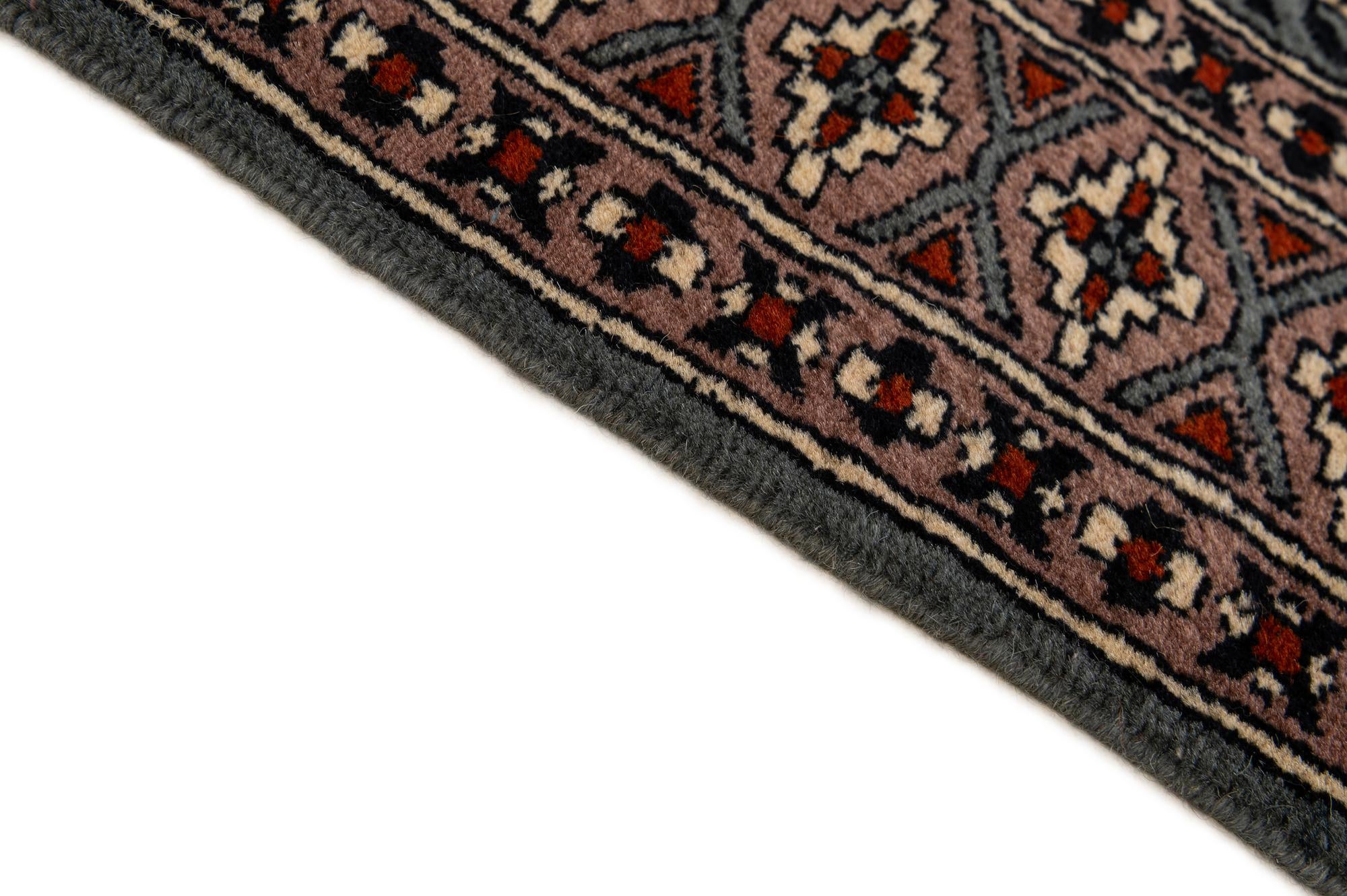 2' 7 x 4' 3 Hand Knotted Bokhara Wool Rug