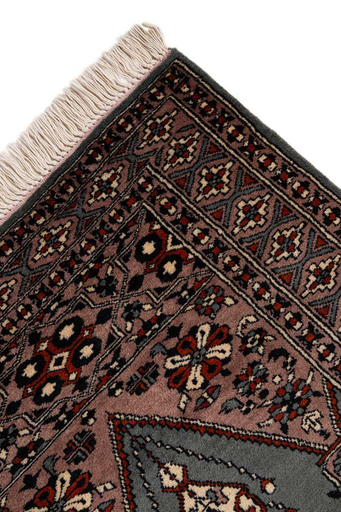 2' 7 x 4' 3 Hand Knotted Bokhara Wool Rug