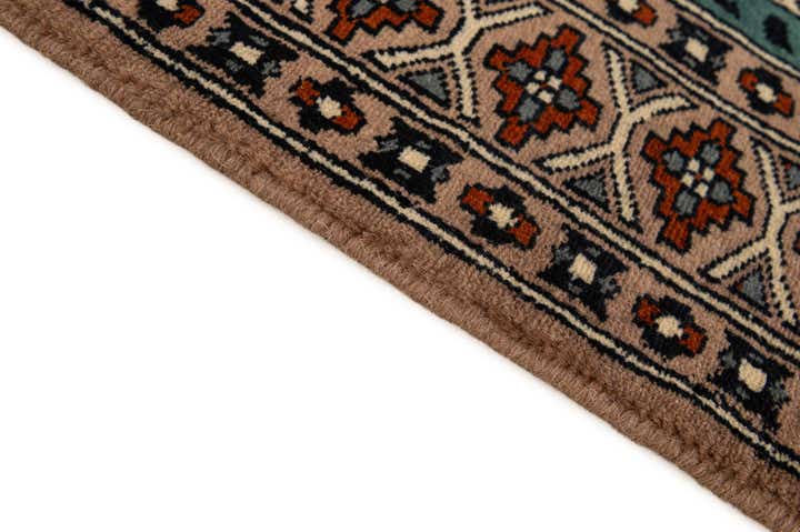 2' 7 x 4' 4 Hand Knotted Bokhara Wool Rug