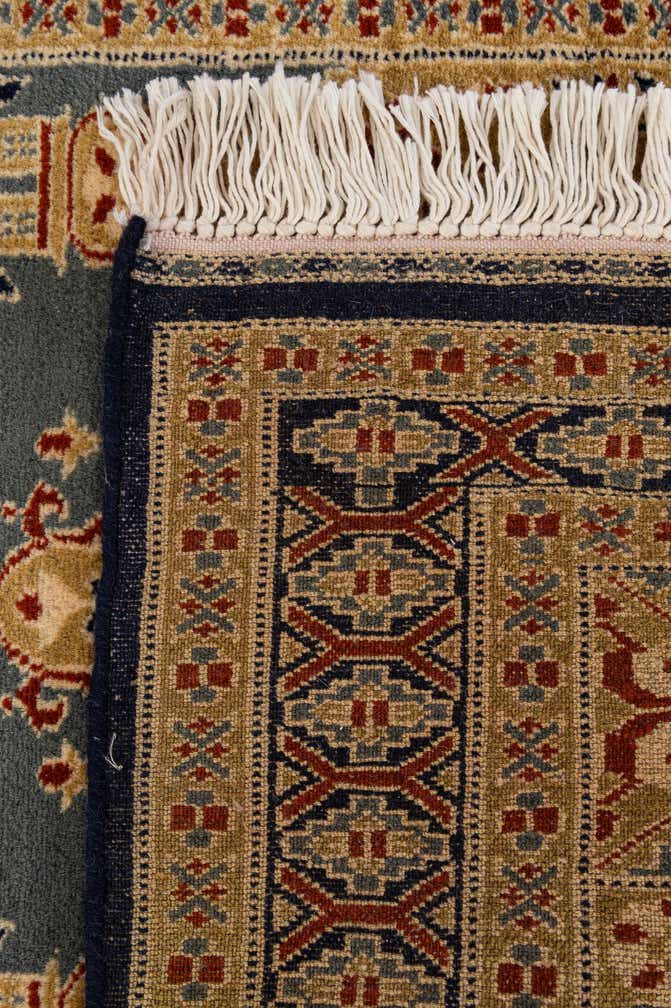 2' 7 x 4' Hand Knotted Bokhara Wool Rug