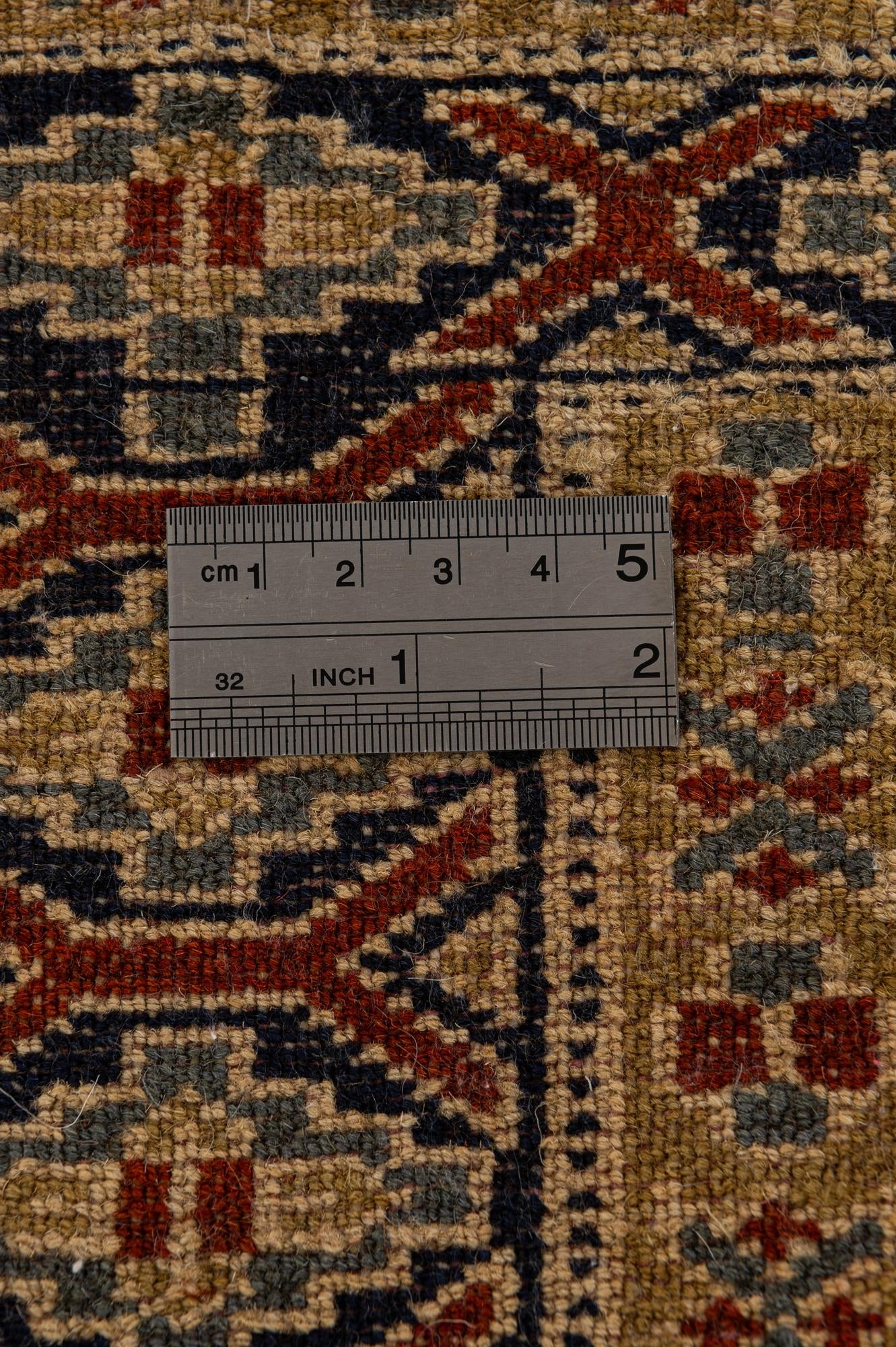 2' 7 x 4' Hand Knotted Bokhara Wool Rug