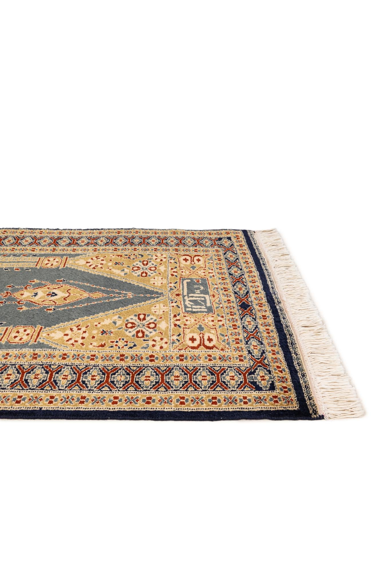 2' 7 x 4' Hand Knotted Bokhara Wool Rug