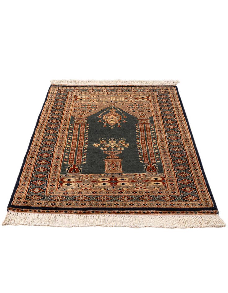 Detail image of 2' 8 x 4' 3  Hand Knotted Bokhara Wool Rug