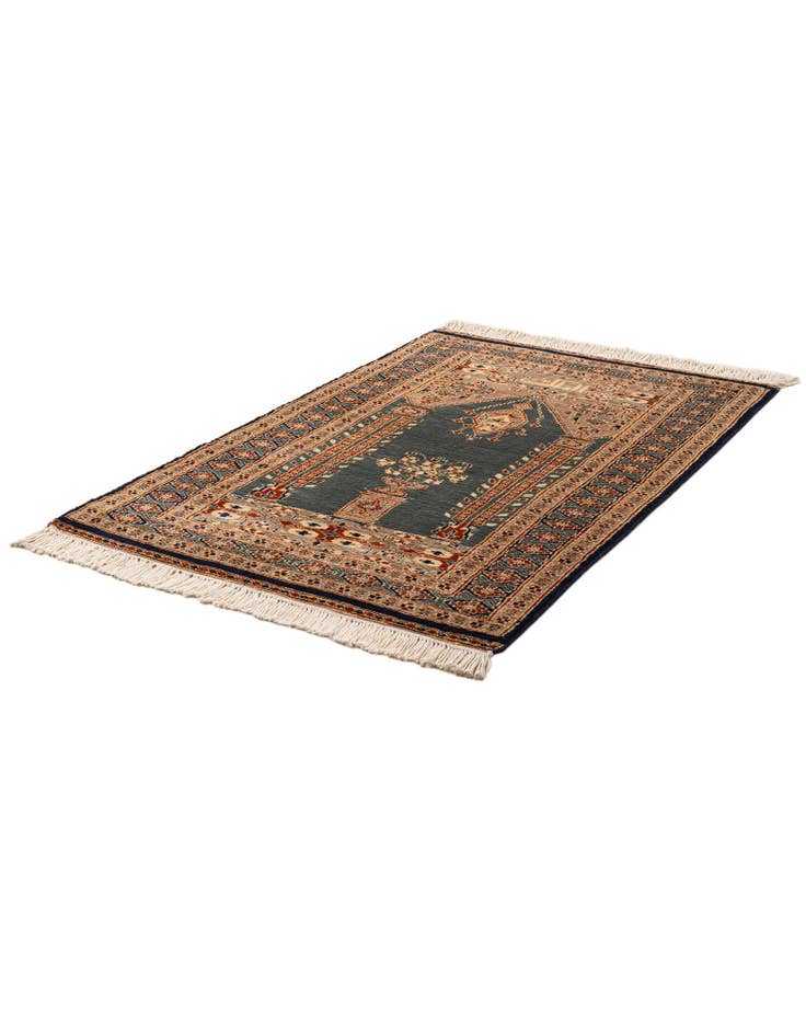 Detail image of 2' 8 x 4' 3 Hand Knotted Bokhara Wool Rug