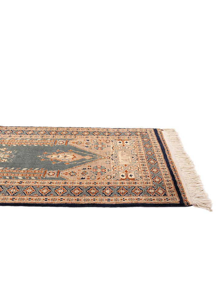 Detail image of 2' 8 x 4' 3  Hand Knotted Bokhara Wool Rug