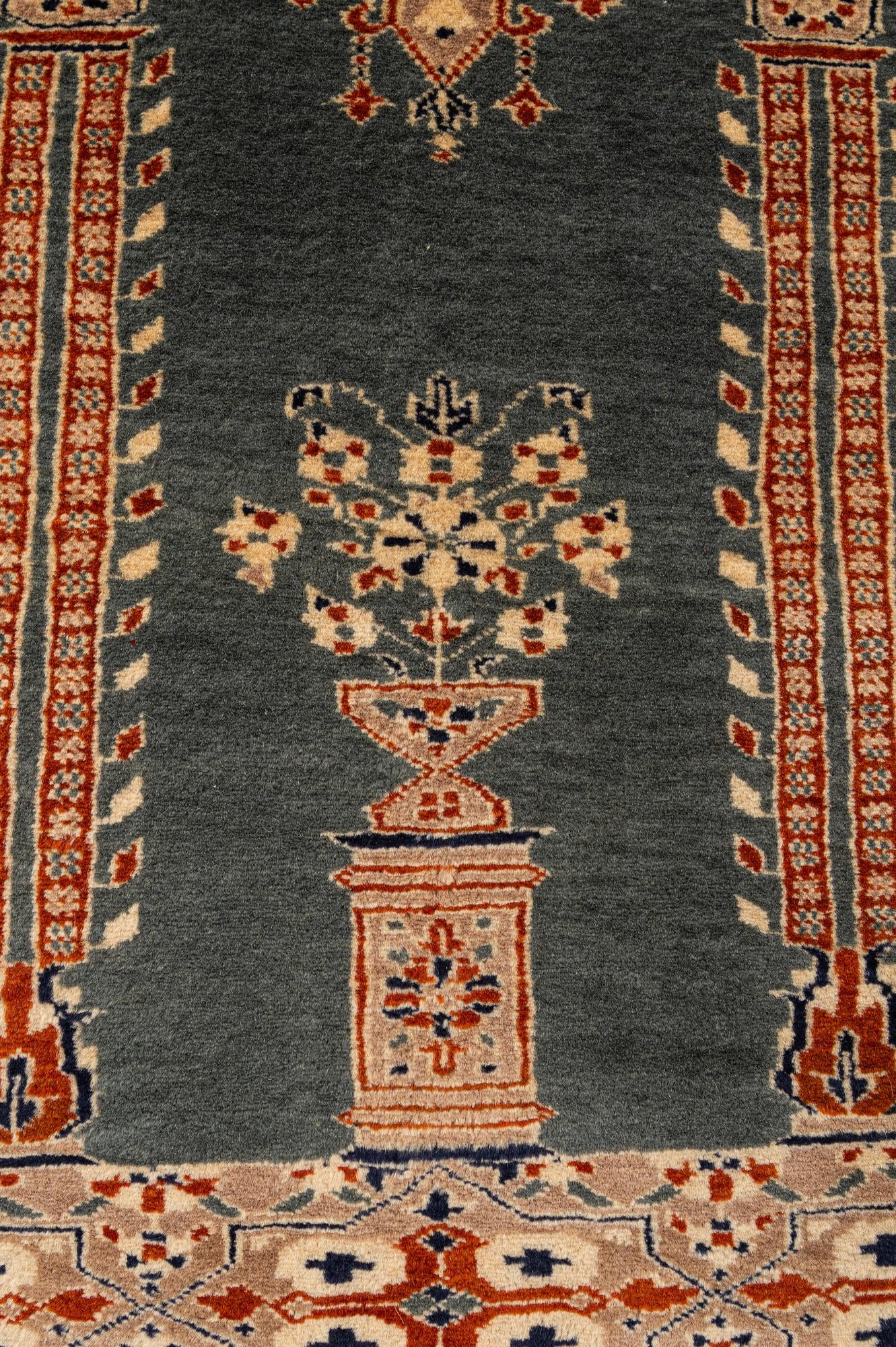 2' 8 x 4' 3 Hand Knotted Bokhara Wool Rug