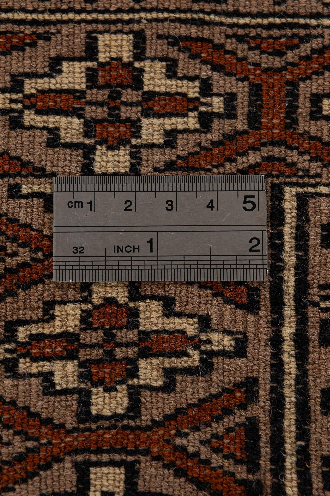 2' 7 x 3' 11 Hand Knotted Bokhara Wool Rug