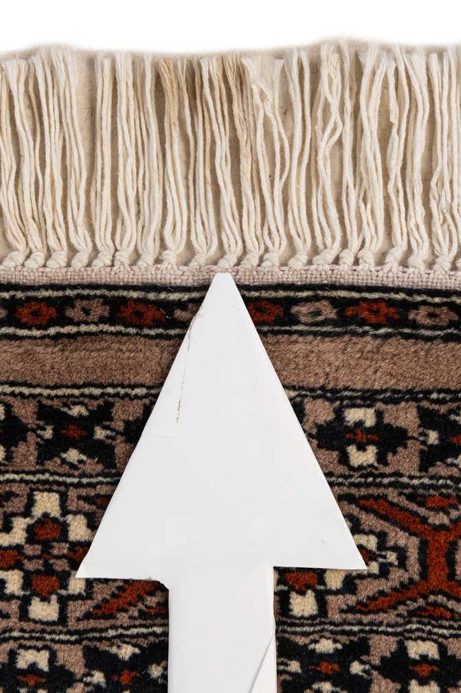 2' 7 x 3' 11 Hand Knotted Bokhara Wool Rug